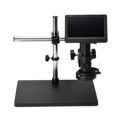 HAYEAR 26MP 1080P 60FPS HD Electronic Microscope Video Camera With 180X Lens Metal Stand 7&quot; Screen