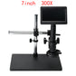HAYEAR 26MP 1080P 60FPS HD Electronic Microscope Video Camera With 300X Lens Metal Stand 7&quot; Screen