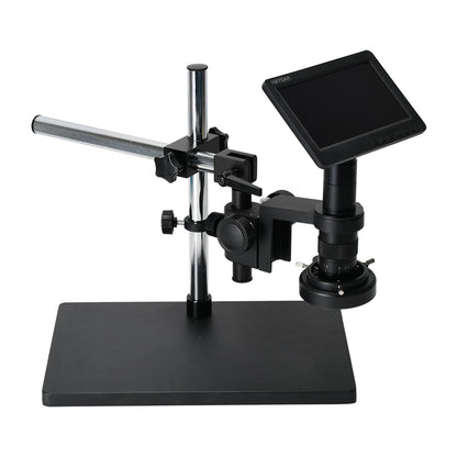 HAYEAR 26MP 1080P 60FPS HD Electronic Microscope Video Camera With 300X Lens Metal Stand 7&quot; Screen