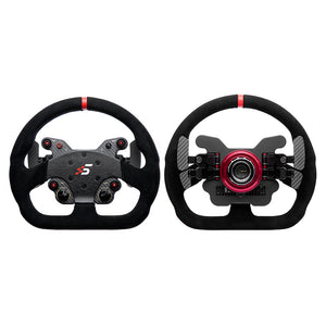 SIMAGIC GT1D Dual Clutch Steering Wheel with D1 Quick Release for Alpha Mini Base Direct Drive Simulator