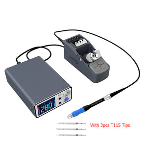 T3B Smart Soldering Station Perfect Solder Station With T115 Handle &amp; 3PCS C115 Soldering Iron Tips