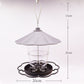 820ML Waterproof Gazebo Hanging Bird Feeder Outdoor Hummingbird Feeder Garden Seed &amp; Nut Feeder