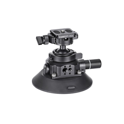 SUNWAYFOTO BS-01 Vacuum Suction Ball Head Camera Mount Kit Featuring 10KG/22LB Load Capacity