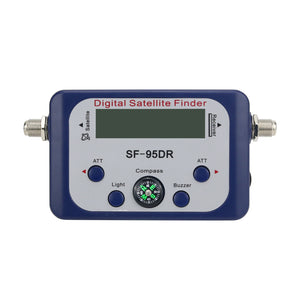 SF-95DRL Digital Satellite Finder Satellite Signal Meter Compass TV Dish FTA LNB Satfinder Receiver