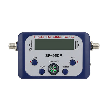 SF-95DRL Digital Satellite Finder Satellite Signal Meter Compass TV Dish FTA LNB Satfinder Receiver