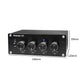 Heareal-H1 Audio Mixer Sound Mixer 4 Inputs 1 Output Independent Volume Control for Musicians DJ