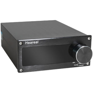 Heareal Z5 220V Preamplifier Volume Control Preamp Audio Switcher 4 IN 1 OUT with Remote Control