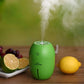 180ML Mini USB Humidifier Lemon Humidifier Diffuser Desktop Car Air Humidifier LED Light Mist Maker