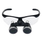 3.5X Dental Loupes Surgical Binocular Plastic Surgery Optical Glass 420mm with Dental LED Head Light