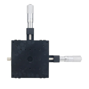 2-Axis XY Micrometer Linear Stage Manual Linear Stage 100x100mm w/Crossed-Roller Bearing SEMY100-AC