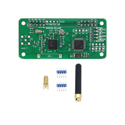 UHF VHF UV MMDVM Hotspot Kit Unassembled without Shell For DMR P25 YSF DSTAR Raspberry Pi Zero 3B 3B