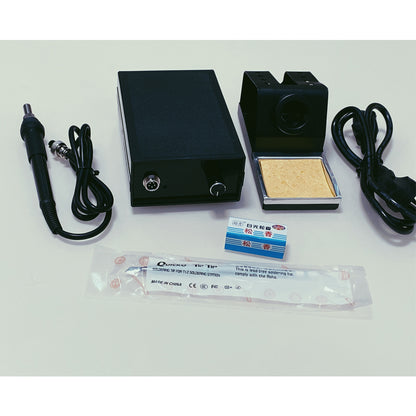 T12 110V/220V Universal Soldering Station Solder Station Standard Version with Soldering Iron Stand