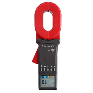 ETCR 0.01-200 Ohm Ground Tester Clamp Ground Resistance Tester Earth Resistance Tester ETCR2000A+