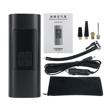 Car Air Pump Portable Smart Air Pump Wired Type With Cigarette Lighter Plug Digital Display