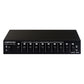 B059 Audio Switcher RCA Audio Selector 10 IN 2 OUT or 2 IN 10 OUT Lossless Bidirectional Switching