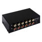 B060 Audio Selector Audio Switcher 4 IN 2 OUT or 2 IN 4 OUT Lossless Bidirectional Switching