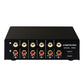 B060 Audio Selector Audio Switcher 4 IN 2 OUT or 2 IN 4 OUT Lossless Bidirectional Switching