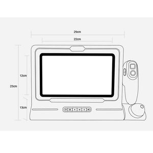 10MP Four-Spectrum Hair Follicle Detector Professional Skin Hair Scalp Detector with 11&quot; Screen