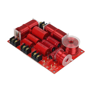 3 Way HiFi Speaker Frequency Divider Crossover Filters 350W Hifi Stereo Frequency Divider