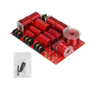 3 Way HiFi Speaker Frequency Divider Crossover Filters 350W Hifi Stereo Frequency Divider