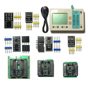 SkyPRO II Enhanced Offline Programmer USB Programmer with SOP16 Socket for 24 25 93 SPI FLASH AVR