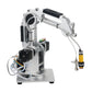 3-Axis Mechanical Arm 3DOF Industrial Robotic Arm Silver Load Capacity 500g with Controller