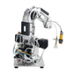 3-Axis Mechanical Arm 3DOF Industrial Robotic Arm Silver Load Capacity 500g with Controller