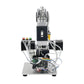 3-Axis Mechanical Arm 3DOF Industrial Robotic Arm Silver Load Capacity 500g with Controller