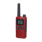 Mini Walkie Talkie UHF Radio Handheld Transceiver (Red) Enables Smooth Communication 22 Channels