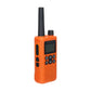Mini Walkie Talkie UHF Radio Handheld Transceiver (Orange) Enables Smooth Communication 22 Channels
