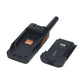 Mini Walkie Talkie UHF Radio Handheld Transceiver (Black) Enables Smooth Communication 22 Channels