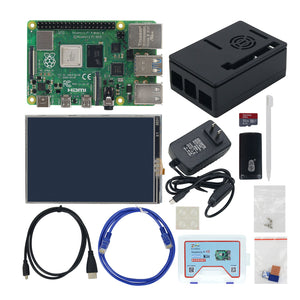 For Raspberry Pi 4 Model B 8GB RAM Raspberry Pi 4 Computer Model B Board Kit With 3.5&quot; Screen