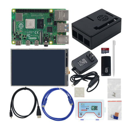 For Raspberry Pi 4 Model B 8GB RAM Raspberry Pi 4 Computer Model B Board Kit With 3.5&quot; Screen