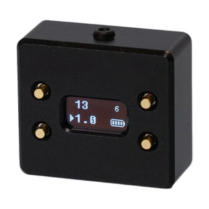 L102 Photography Light Meter Exposure Meter Film Top Reflective Metering with Metal Shell Black