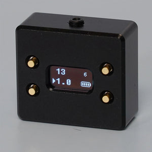 L102 Photography Light Meter Exposure Meter Film Top Reflective Metering with Metal Shell Black