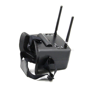 RHD430 5.8G Drone FPV Goggles w/ 4.3&quot; Screen DVR Functions Dual Receiving Modules for Stable Signal