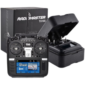 RadioMaster TX16S Transmitter 16CH RC Transmitter with Hall Gimbals 4.3&quot; Touch Screen for OpenTX