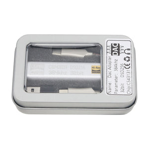 CS43131 Headphone Amplifier DAC Decoder DSD256 684Khz 32Bit For iPhone Android Win10 Computers
