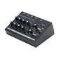 MIX800 8-Channels Mini Low Noise Sound Mixer Stereo Audio Mixer with Power Adapter