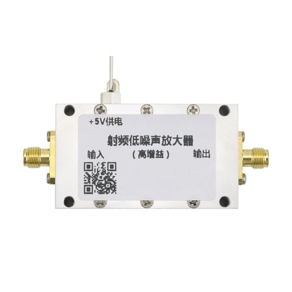 0.01-4G RF Low Noise Amplifier LNA Amplifier 40DB +5V Powered For UHF VHF GPS Spectrum Analyzer