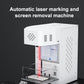 TBK-958F 20W Laser Mini Automatic Laser Screen Machine Laser Marking Machine with Built-in Exhauster