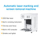 TBK-958F 20W Laser Mini Automatic Laser Screen Machine Laser Marking Machine with Built-in Exhauster