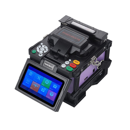 Jw4108L Optical Fiber Fusion Splicer SM &amp; MM Core Alignment Fiber Splicer Machine for FTTH Projects
