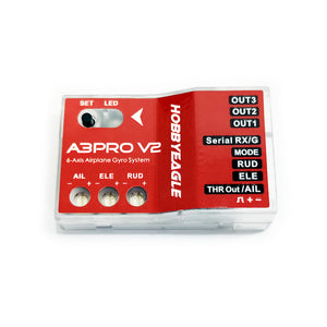 HOBBYEAGLE A3 Pro V2 6 Axis Gyro Airplane Gyro System Flight Control Accessory for Fixed Wing Drones