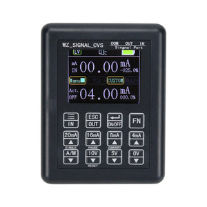 4-20mA Signal Generator Current Voltage Transmitter Calibrator Signal Source w/ Input Output Conversion