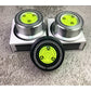 LP World All-Aluminum Record Weight Turntable Stabilizer w/ Spirit Level to Test Speed (Golden)
