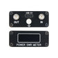 1.6MHz-30MHz Mini Power SWR Meter HF Shortwave SWR Power Watt Meter with Built-in Battery OLED
