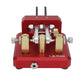 L&amp;MAO Automatic Morse Keyer Dual-Paddle Telegraph Key CW Key (Red) for Ham Radio Users