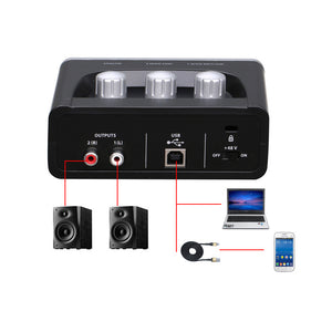 UM2 Guitar Recording External USB Sound Card Audio Interface for Internet Celebrity Live Broadcast