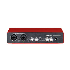 CU02 24Bit 192K Audio Interface External Sound Card Mobile Recording Mixing Home Studio Assistant